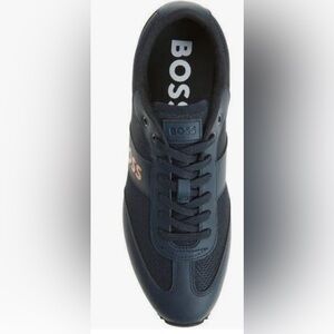 Boss Dark Blue Casual Sneakers